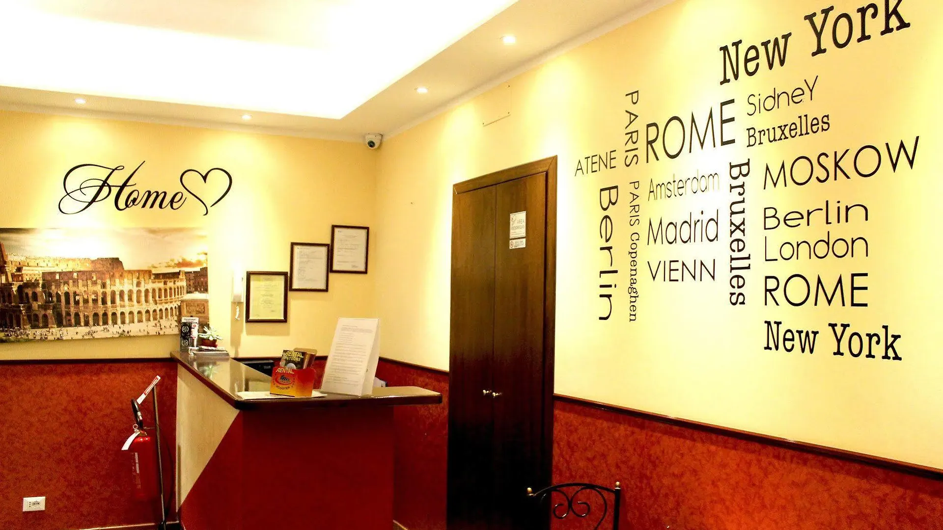 Legend R.G. Hostel Rome 0*,